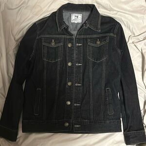 Black jean jacket